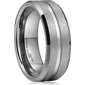 King Will Classic Tungsten Carbide Wedding Band Ring for Men